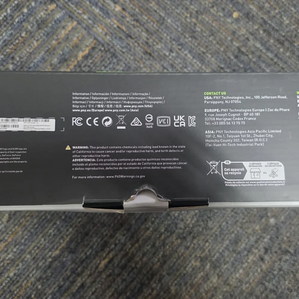 G/FORE GeForce RTX 3050 Graphics Card - Silver and Green